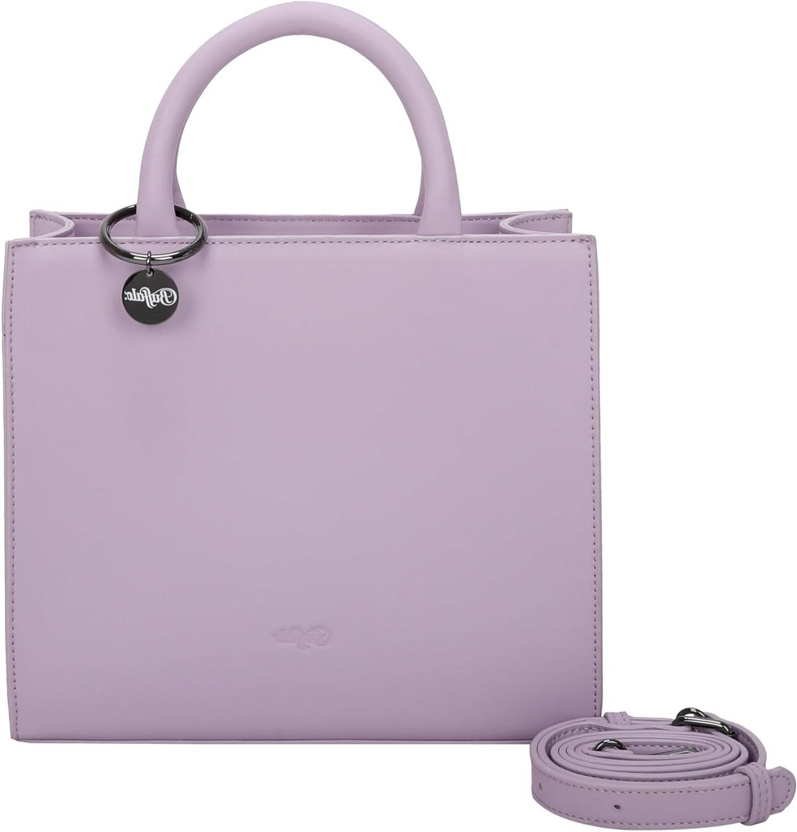 Shopper Tas - Handtas Schoudertas - Dagelijks Gebruik - Afneembare Band - 26 x 22 cm - Lila