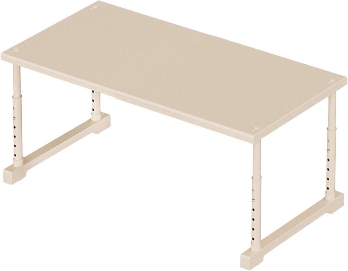 Kast Organizer - Opbergplank - Ruimte Besparen - Verstelbaar & Stapelbaar - 45 x 45 cm - Zwart