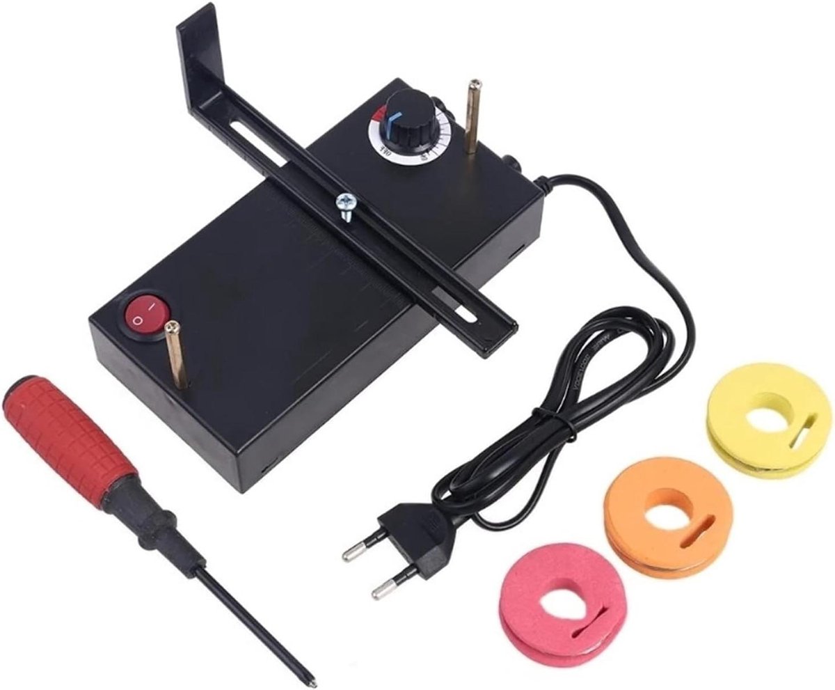 Lint snijmachine - Handgereedschap - Klusjes thuis - Instelbare temperatuur - 60W vermogen - Zwart
