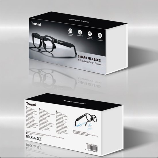 Ai smart bril met vertaal functie en ingebouwde camera. Ai smart glasses — afbeelding 4