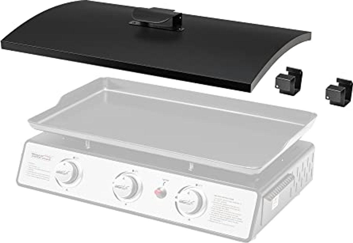 Grillplaat met Harde Kaft voor 24 Inch Tafelblad - Accessoires voor Buiten Barbecue Koken