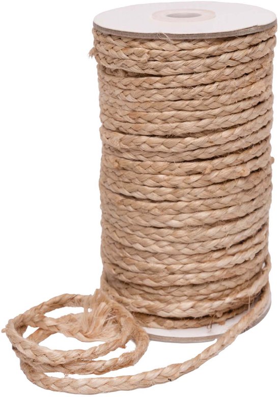Colorations - Corde en jute - Rouleau de 50 m