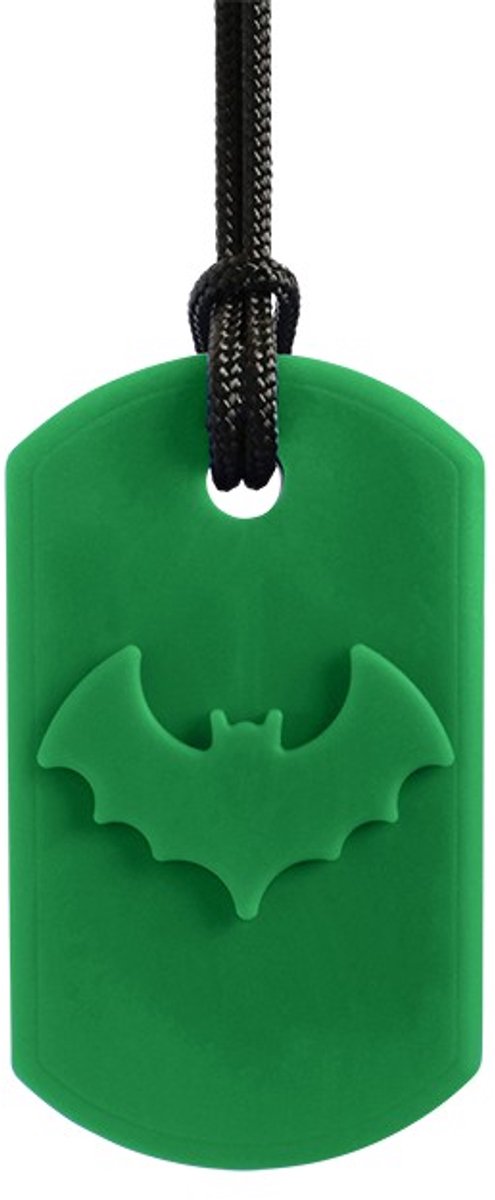 ARK Therapeutic bijtketting kauwsieraad Bat Bite groen XXT kind.