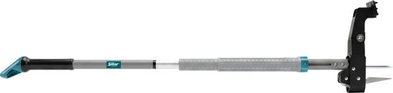 Sillar Onkruidtrekker - Onkruidverwijderaar met Telescopische Steel 99,5-117 cm - Onkruidsteker voor Tuin en Gazon - met 50L Tuinafvalzak - RVS van Merkloos	 — afbeelding 2