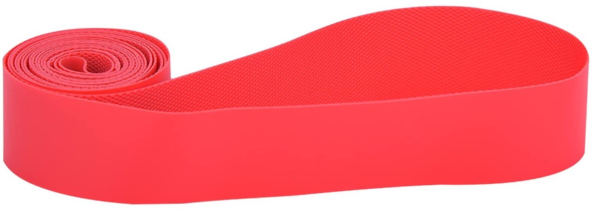 aladdien - Fietsrim Tape - Bescherming Binnenband - Rood - Antilek Pad - Voor alle fietsen - 4 maten
