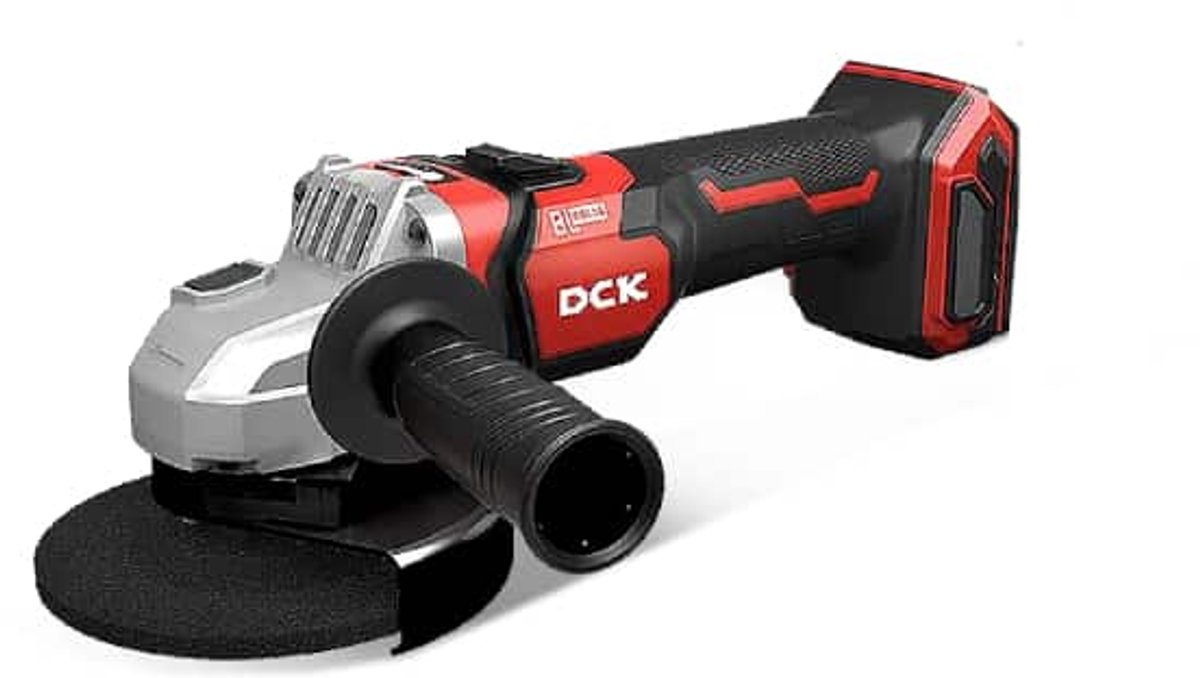 DCK KDSM04-125(Z) Accu haakse slijper - 20V BODY