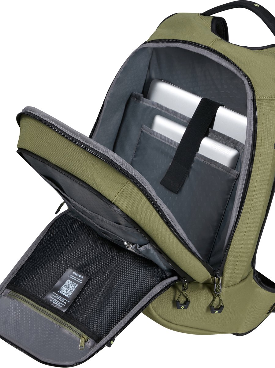 Samsonite Rugzak - Ecodiver laptop Backpack L LTd water resistent canvas - 26 l groen – foto 4