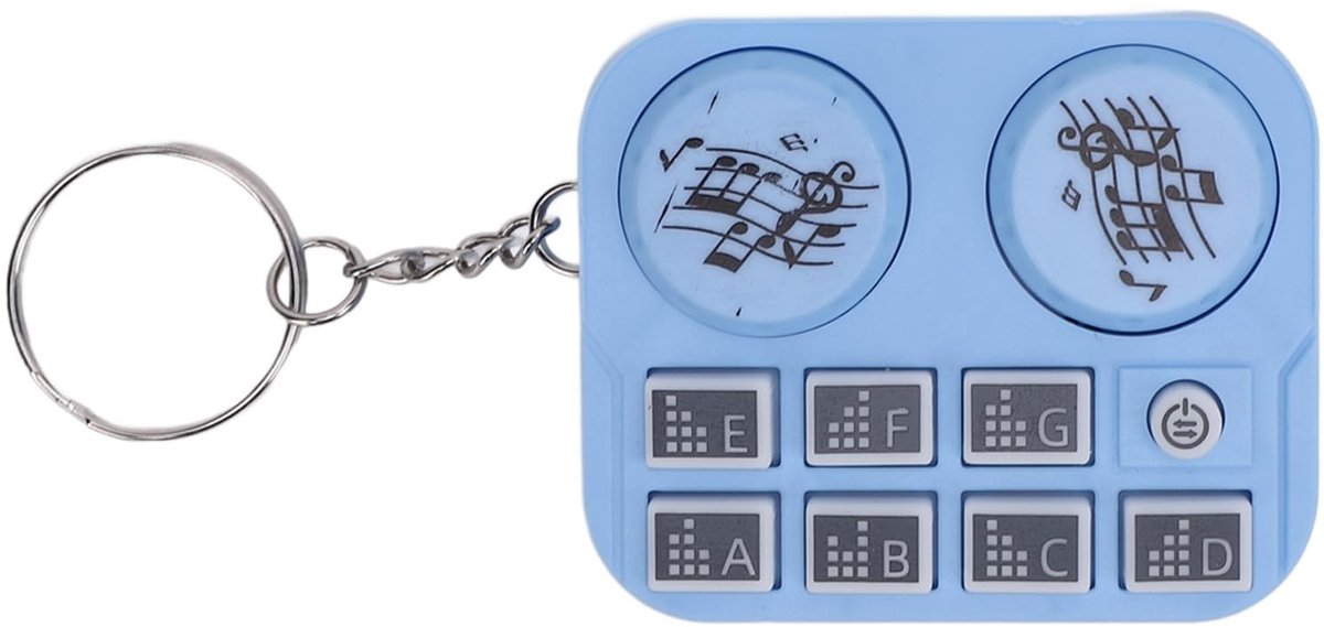 aladdien - DJ-muzieksleutelhanger - Creatieve Sleutelhanger - Kleurrijke Verlichting - Draagbare DJ-sleutelhanger - Geluidseffecten - Geschikt voor ..