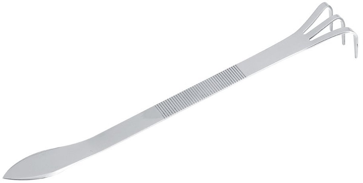 aladdien - Tuinieren Hark - Bodem Cultivator - Stevige Constructie - 8.3 Inch - Planten Pot Hark - Effectieve Grondbewerking - Geschikt voor Kle...