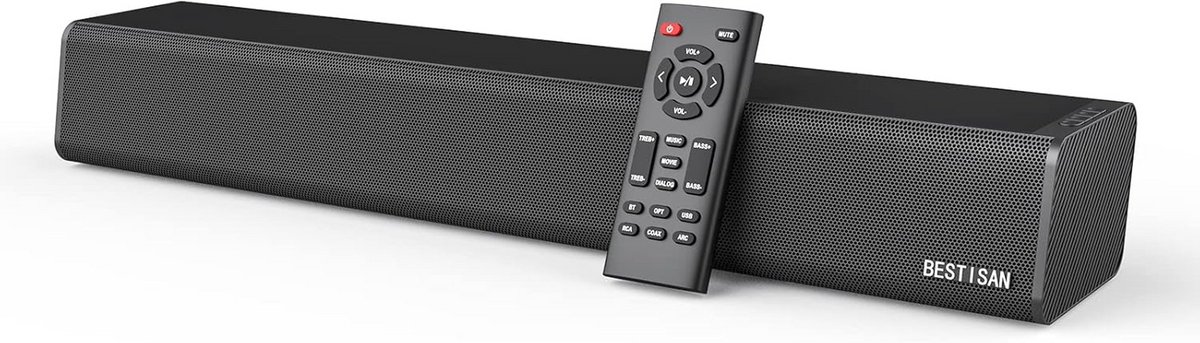 Krachtige 50W Soundbar met Meerdere Aansluitingen: HDMI, Bluetooth en Optisch