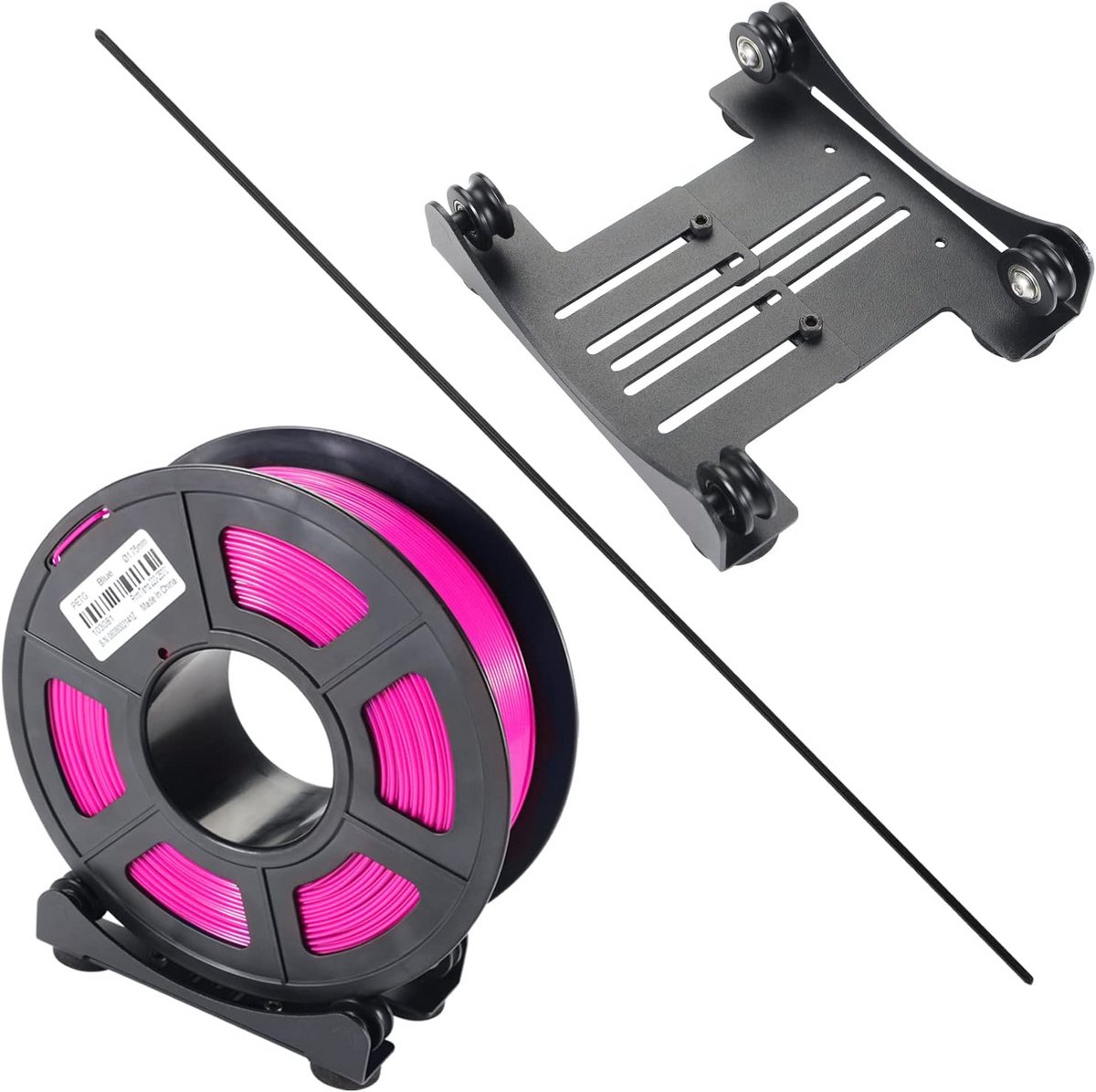 Instelbare Filament Spoel Houder voor 3D-printers - Breedte 6mm