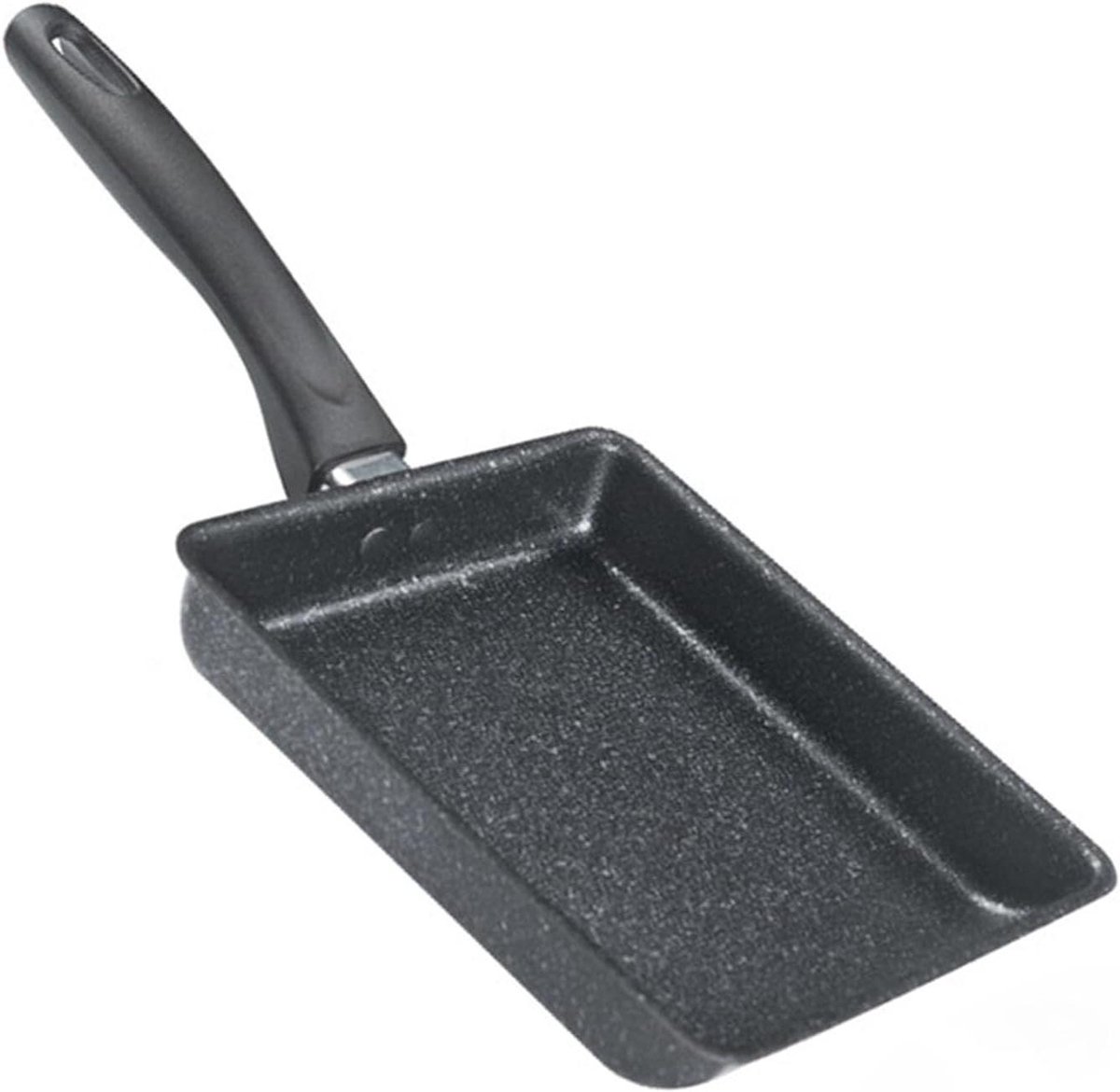 Omelet Pan - Ei Bakpan - Ontbijt Maken - Anti-aanbak Laag - 16 x 37 cm - Zwart