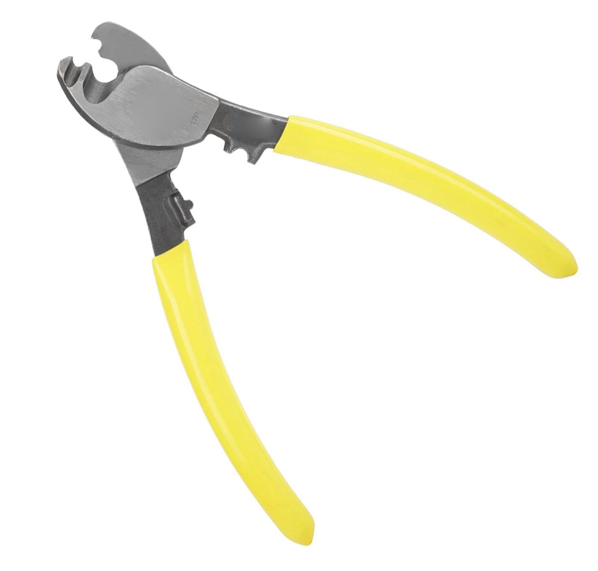 ONF3 - Kabeldraadknipper - Elektrische kniptang - Ergonomisch handvat - Geel - Kabelschaar - Duurzaam ontwerp - Geschikt voor elektrisch constru...