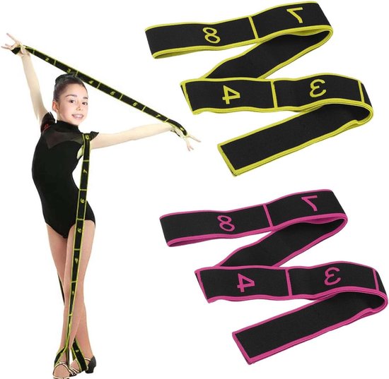 Yoga Stretching Strap - 8 Loops