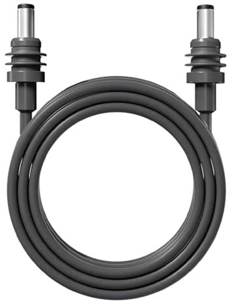 aladdien - Mini Starlink DC netsnoer - Vervangende verlengkabel - Waterdicht en duurzaam - Grijs - 20AWG - Geschikt voor Mini Starlink - 2 meter