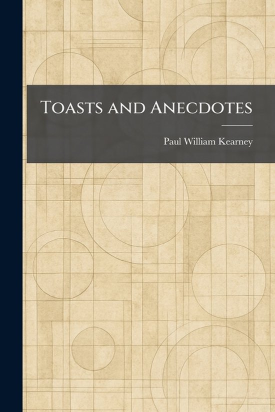Toasts and Anecdotes - cover