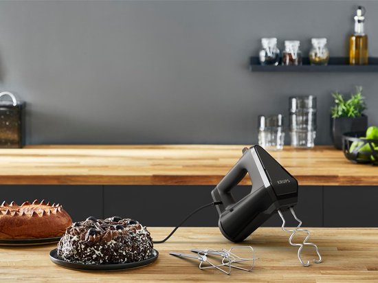 Handmixer - Keukenmixer - Bakken en Mixen - Krachtige 600 Watt Motor - 1.21 Kilogram - Zwart — afbeelding 2