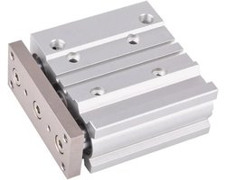Persluchtcilinder - Dubbelwerkende cilinder - Industriële automatisering - Geleidingsstang - 12 mm boring - Metaal
