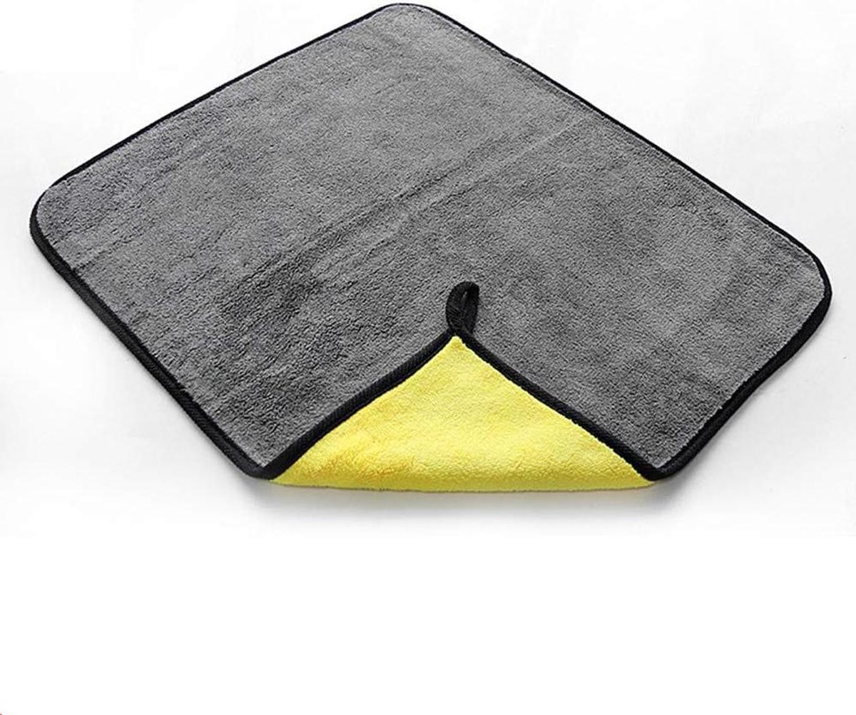Microvezel Doeken - Auto Poetsdoeken - Auto Reinigen - Super Absorberend - 38x45cm - Grijs Geel