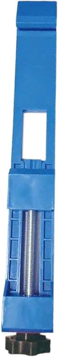Zaaggeleider Cirkelzaag - Glijrail Houtbewerking - Precisie Zagen - Verstelbare Structuur - 1 Stuk - Blauw