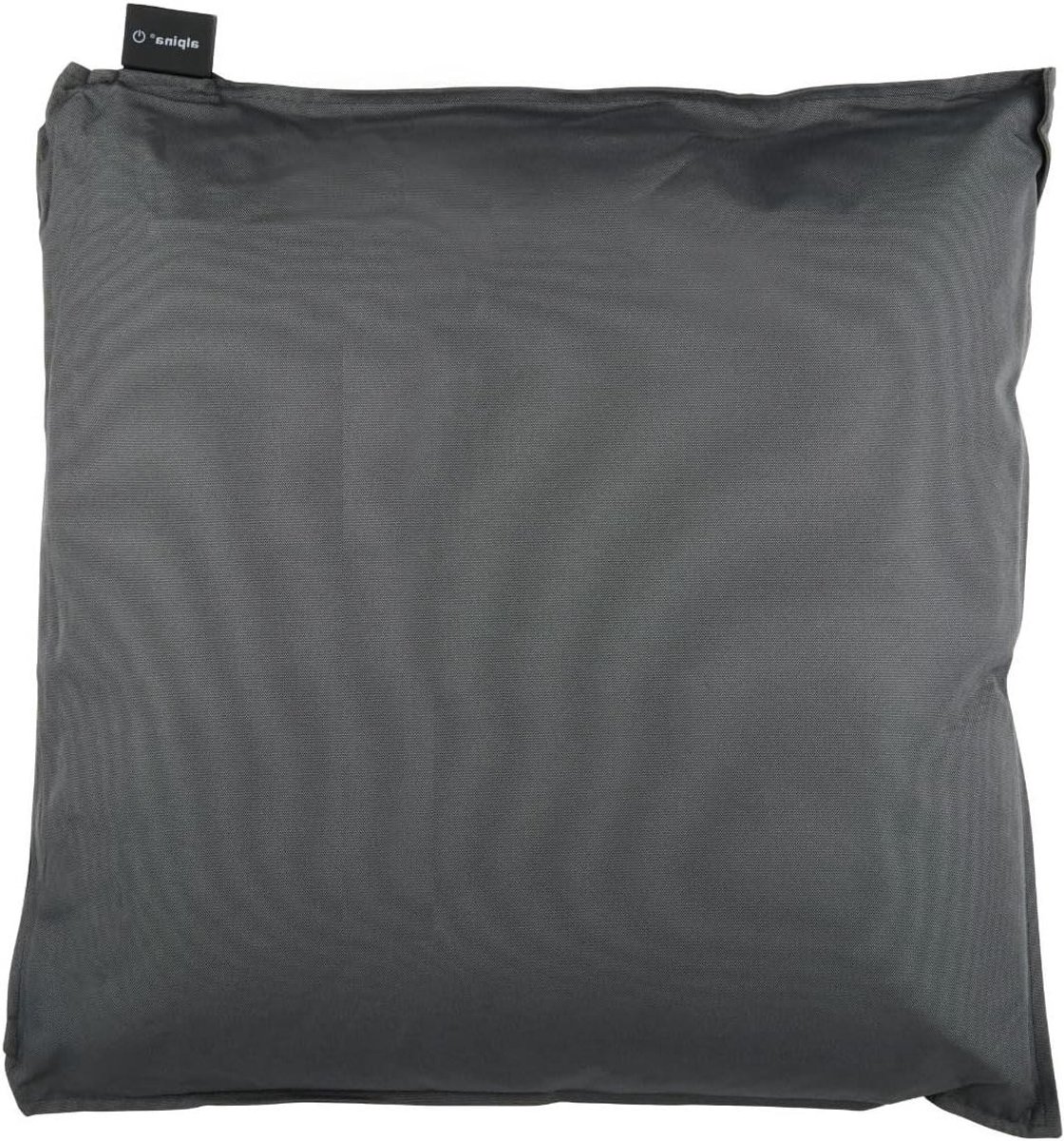 Warmtekussen Elektrisch - Verwarmingskussen Buiten - Comfort Buiten - Waterproof Oxford Hoes - 40x40 cm - Grijs