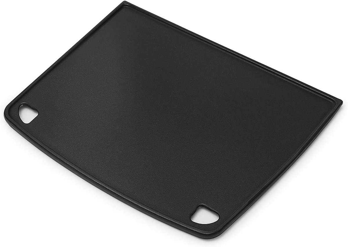 Gietijzeren Grillplaat Bakplaat Accessoire Barbecue Koken Goede Warmtegeleiding 32 x 24 cm Zwart