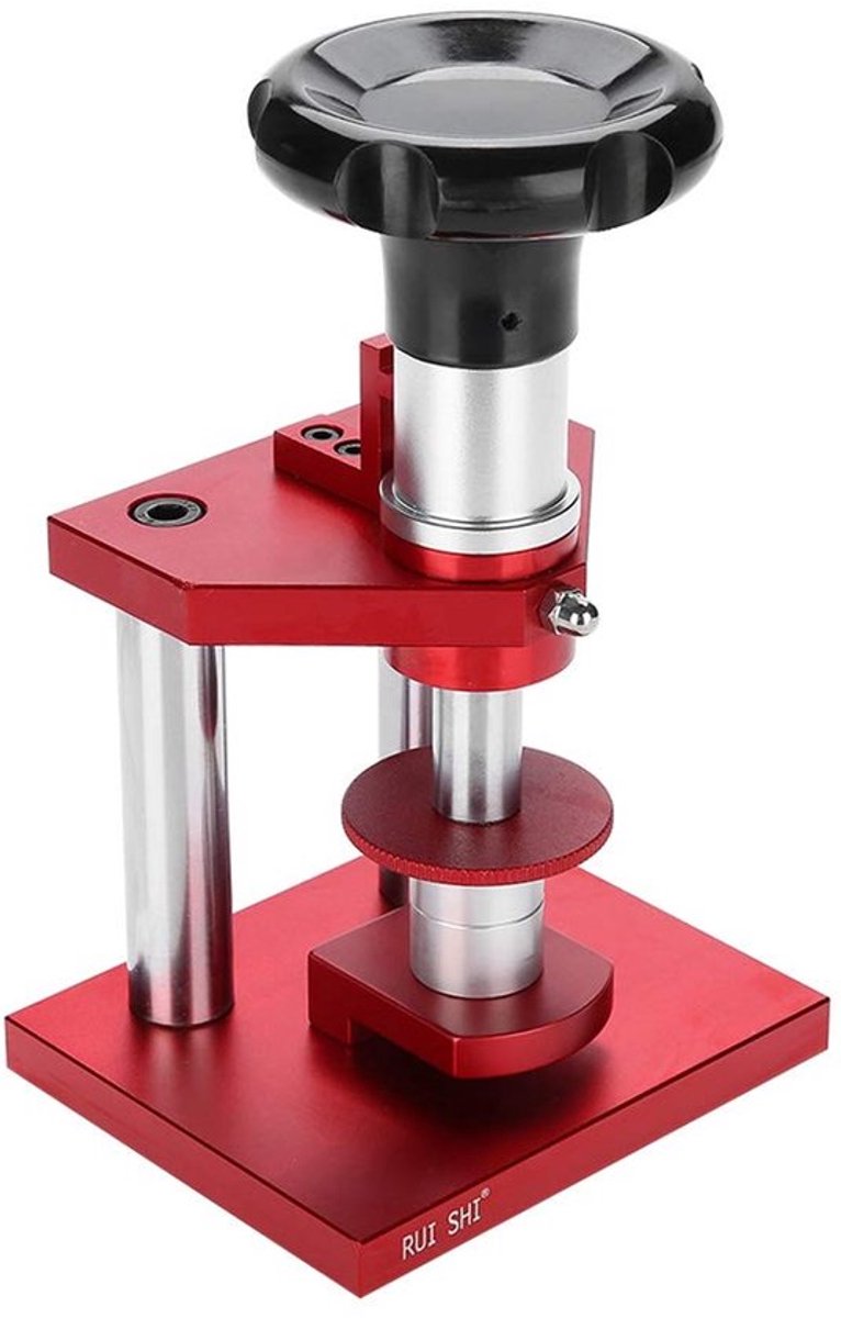 Horlogegereedschap, horlogepers, 20 matrijzen, horlogekristalpers, schroeftype, horloge-winkel voor de reparatie van horloges thuis