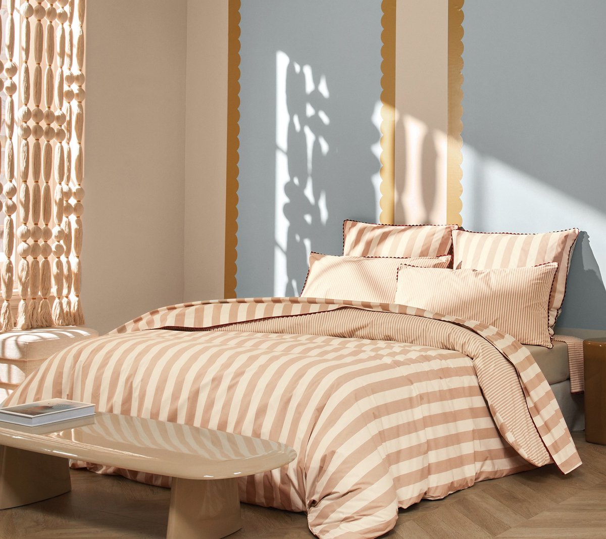 Blanc Des Vosges dekbedovertrek Bella Vita Chanvre 240x220 cm