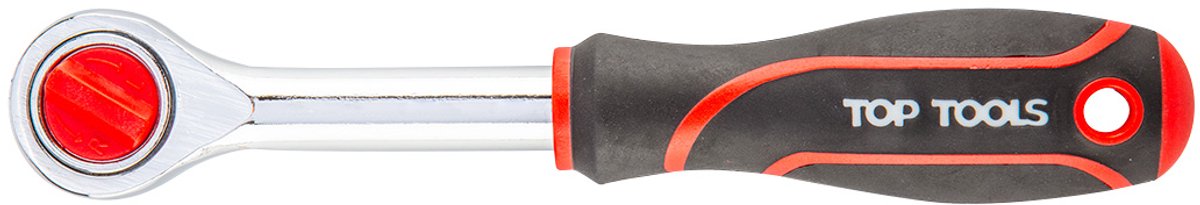 Topex - Grzechotka Serie - 1/4" Ratelsleutel - 150 mm - Ergonomische Handgreep