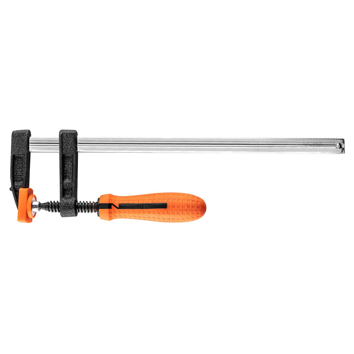 NEO - Stalen Spanklem - 250 mm - Ergonomische Handgreep - 170 kg Druk