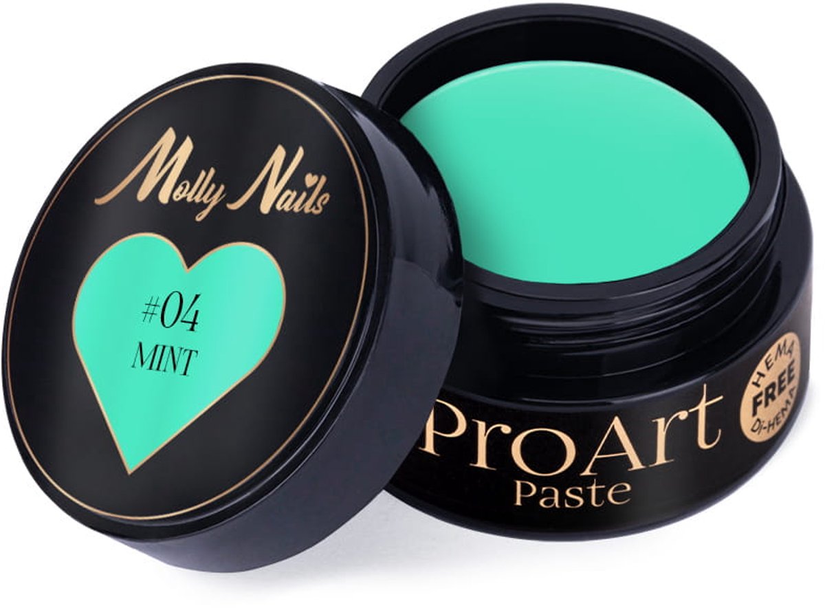 Molly Nails - ProArt Paste - Mint - HEMA/Di-HEMA Vrij - 5g