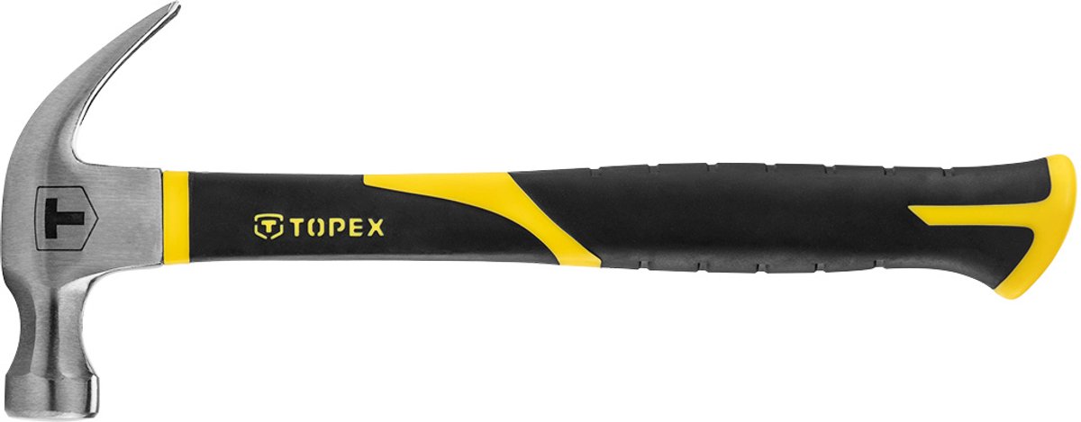 Topex - Hamer - Roestvrij - Glasvezel Handvat - Ergonomische Greep