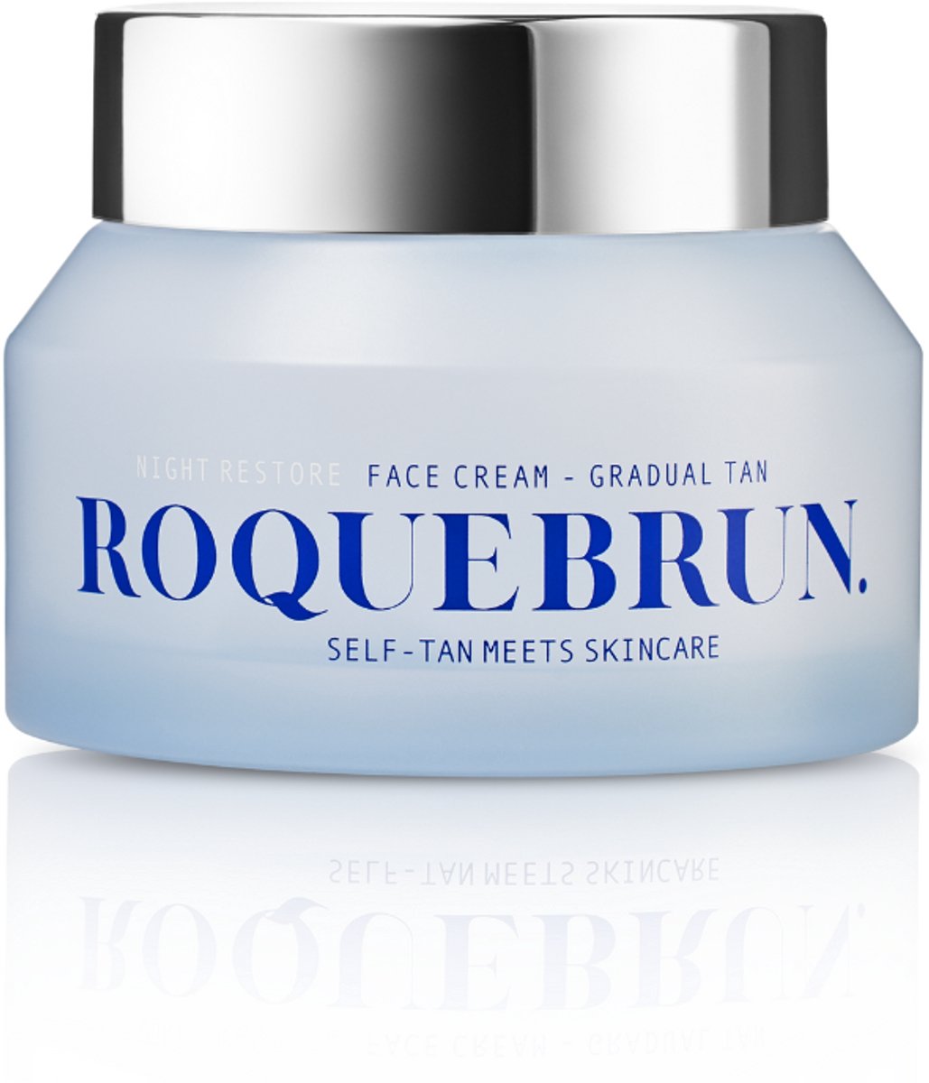 ROQUEBRUN. Night Restore Face Cream - Gradual Tan 50ml