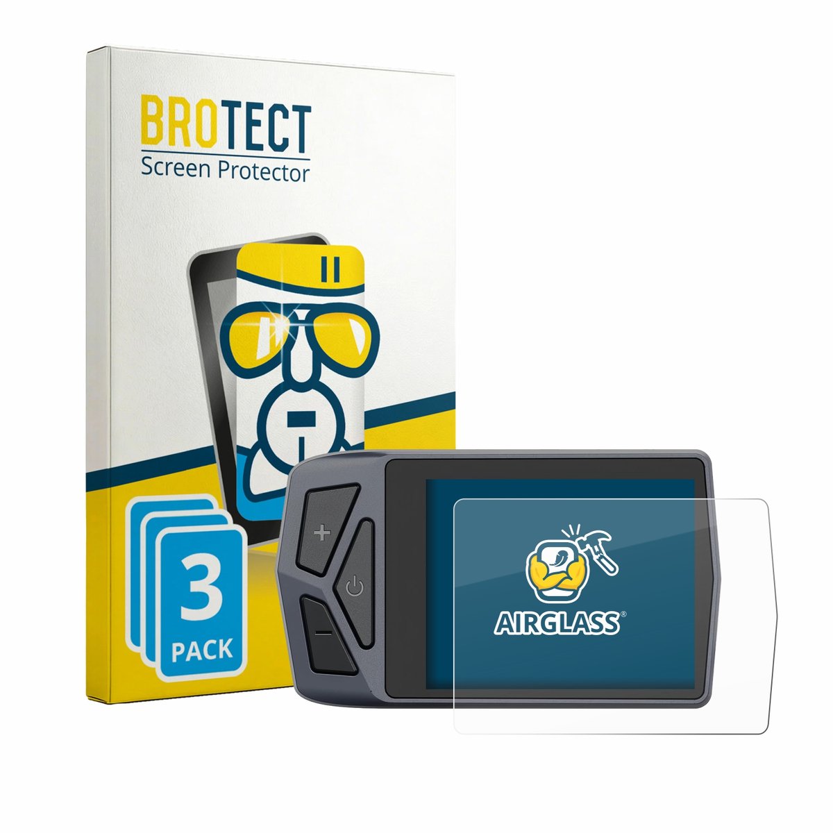 Screenprotector 3 Stuks voor Chaozhu B02N-U Beschermglas transparant
