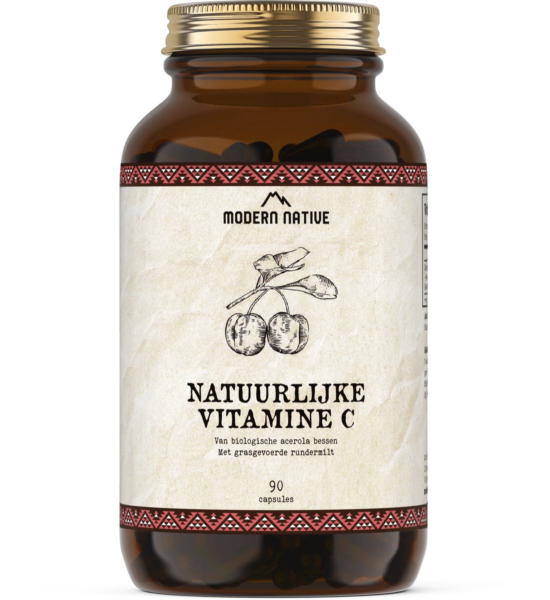 Modern Native Natuurlijke Vitamine C - 90 Capsules