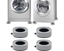 8-delige Anti-Vibratie Onderzetters geschikt voor Wasmachine & Droger – Antislip & Geluidsdempend, Geschikt geschikt voor Alle Wasmachines & Drogers