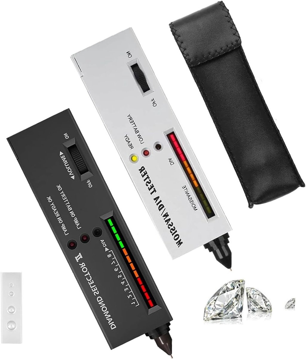Professionele Diamant Tester Pen voor Nauwkeurige Test van Diamanten, Saffieren en Robijnen - Draagbare Detector voor Edelstenen en Kristallen