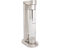 CREATE - Machine voor bruiswater 1L - Chroom - Fles 1L + Dubbele fles (500ml + 350ml) - SODA MAKER STUDIO