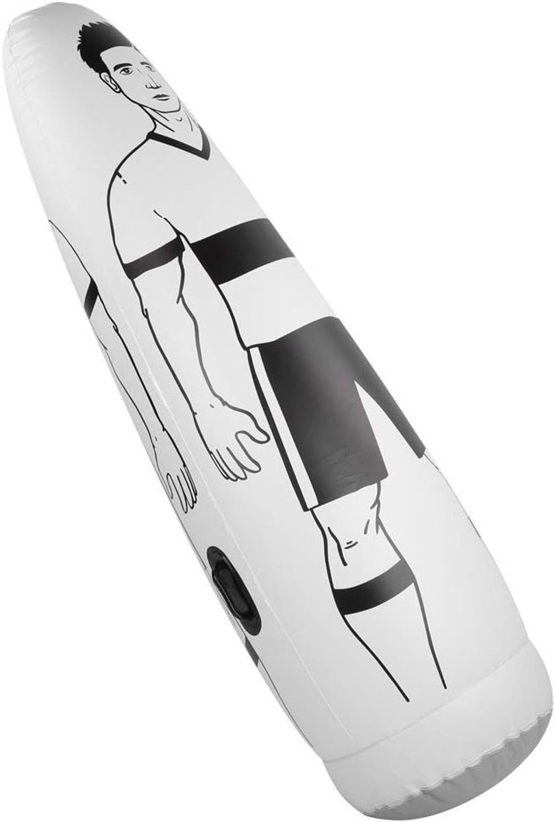 Verstelbare Opblaasbare Voetbalkeeper voor Training - Portable Kick-Defender Wand voor Kinderen en Sportoefeningen