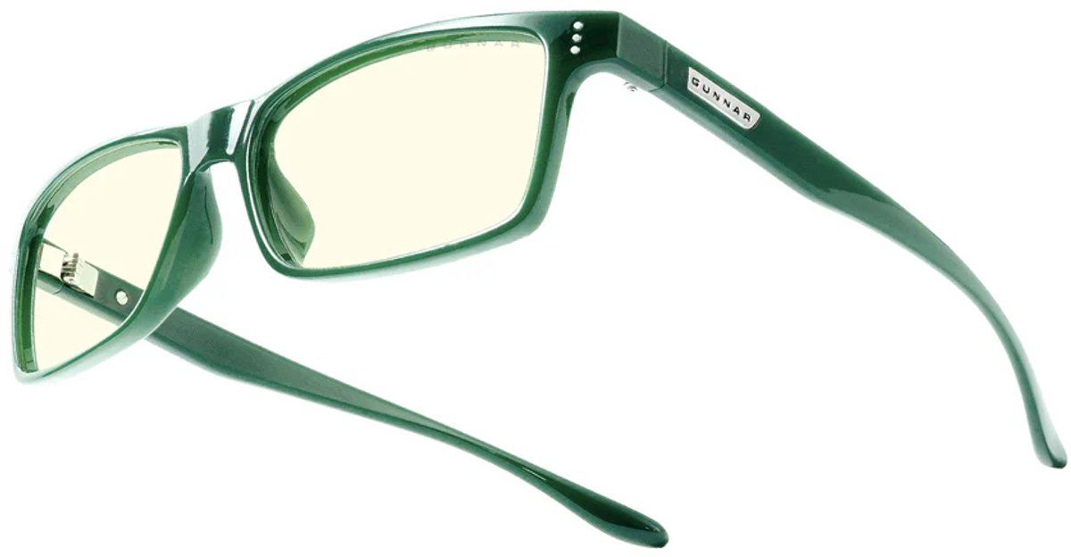 GUNNAR - VERTEX - Computerbril - Blauw Licht Bril - Moss - Clear - GUNNAR focus