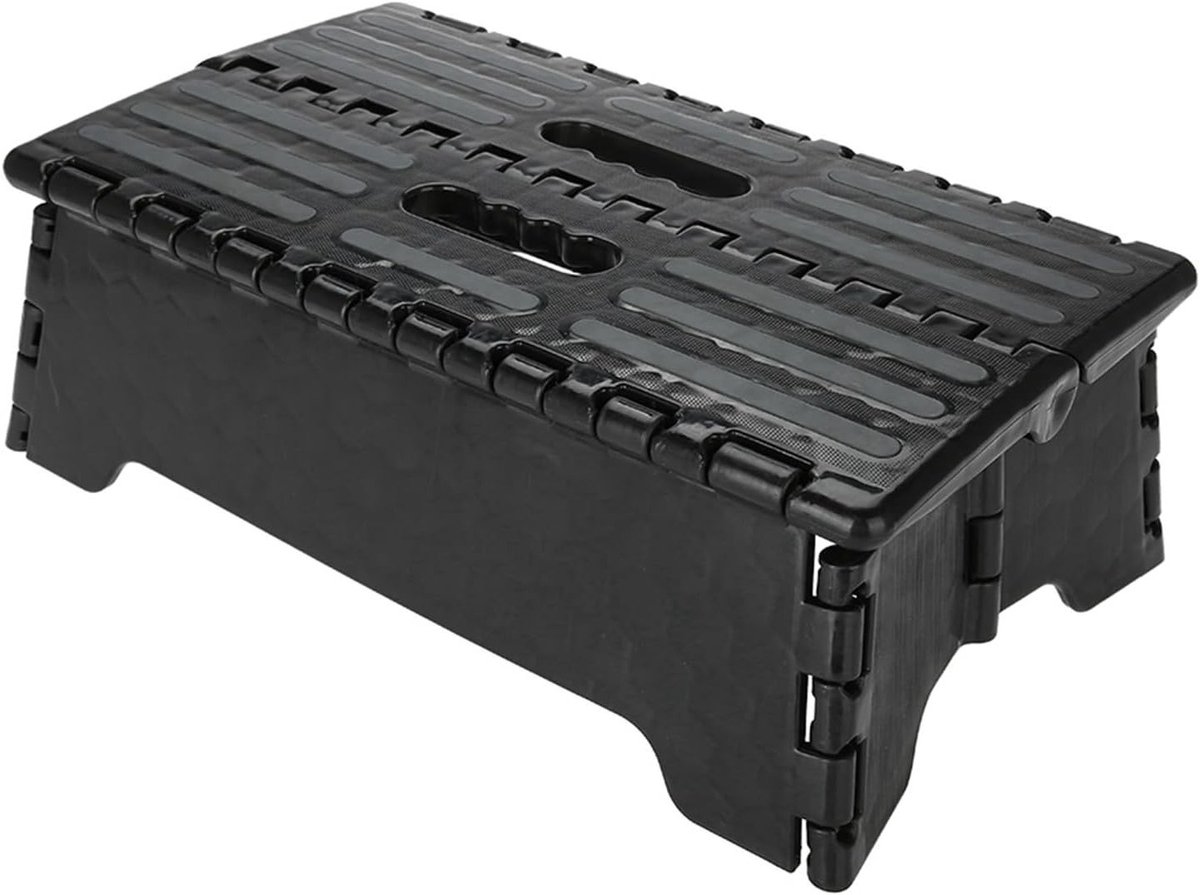 Vouwbare halfhoge opstap, antislip trap voor ouderen en zwangeren, ideaal voor badkamer en reizen