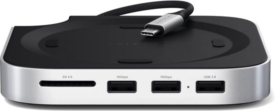 Satechi USB-C Stand/hub Mac mini M4 (SSD) – Compact Ontworpen voor