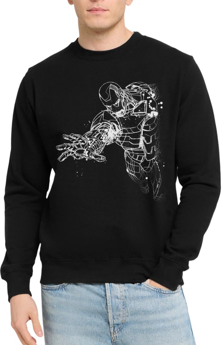 Avengers Iron Man Sweater Heren