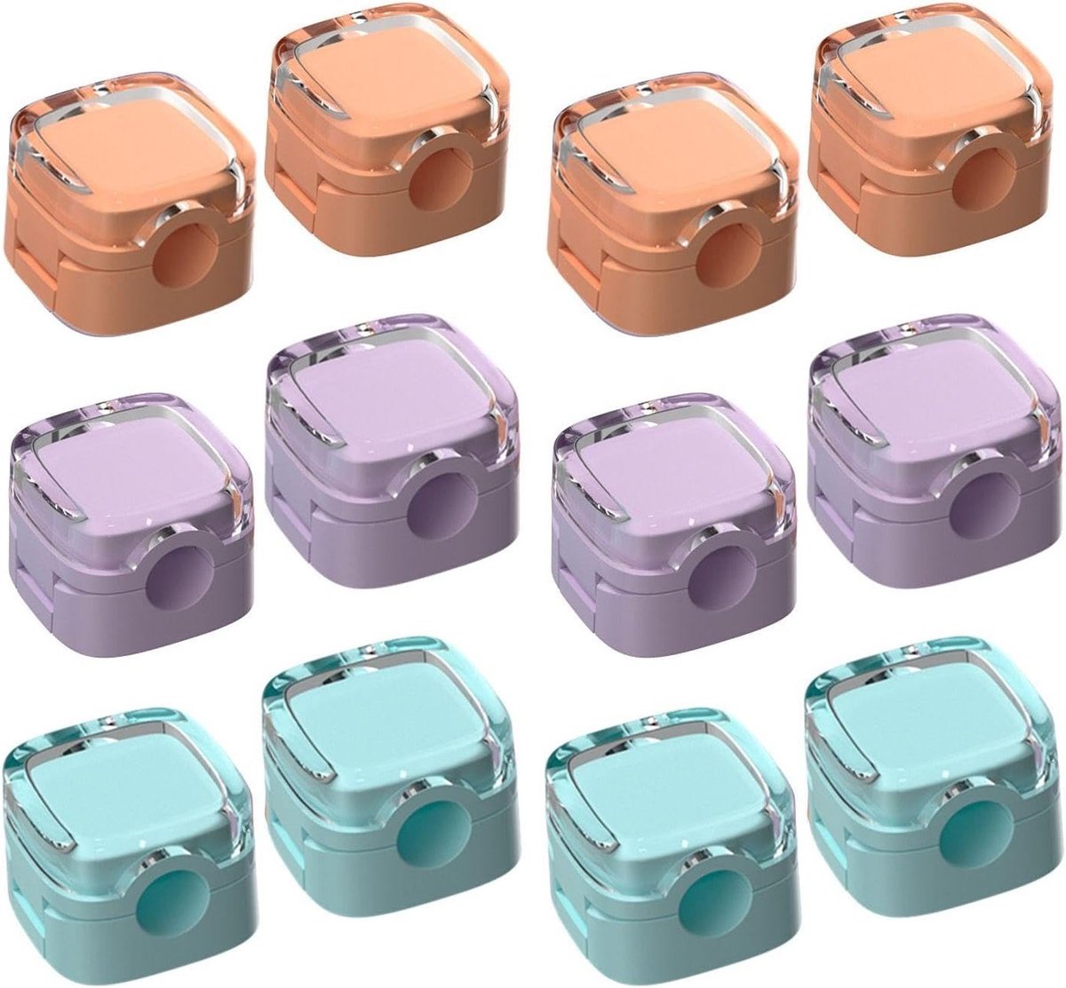 Oplaadkabel Organizerset van 12 Stuks, Magnetische Kabelclips, Zelfklevende Kabelhouders voor Thuis en Kantoor