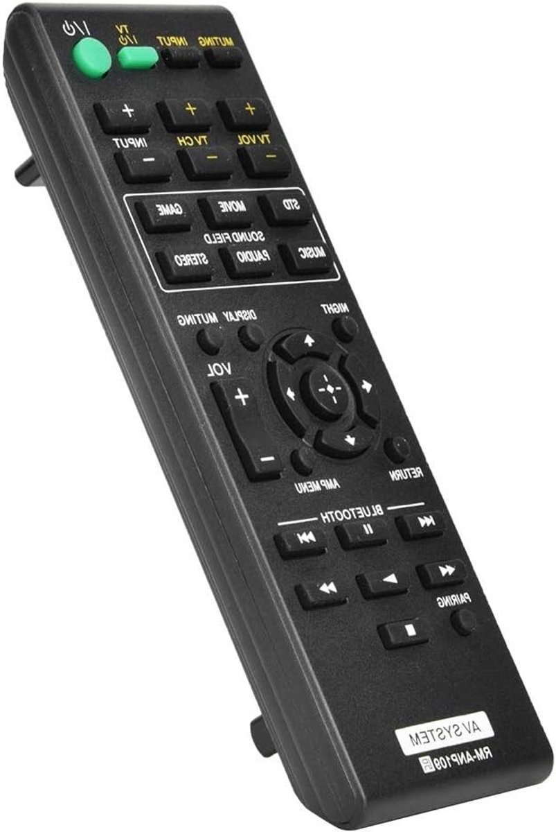 Multifunctionele afstandsbediening voor Smart TV en AV-systeem, vervangingsremote voor optimale controle en gebruiksgemak