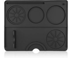 Antislip Silikon Mat voor Koffie Tamper - Vaatwasserbestendige Accessoires voor Thuis Barista, Perfect voor Espresso en Koffie Bereiding