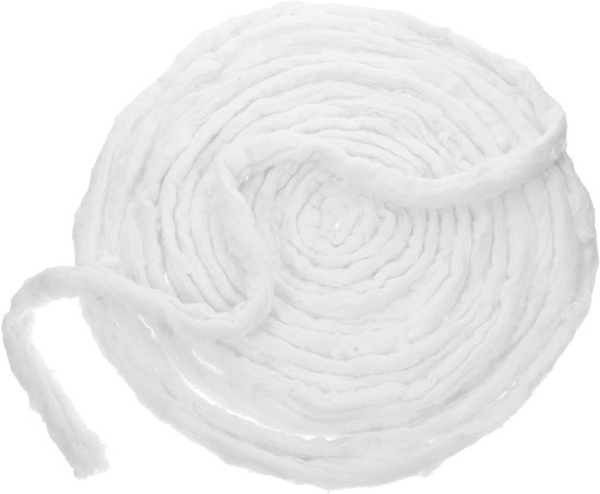 Katoenen spoelen voor haarstyling - Permanent coil strips voor kappers en salons (ongeveer 175-180g) — afbeelding 4
