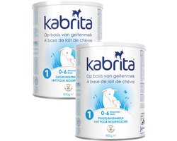 Kabrita 1 Zuigelingenmelk Multipack - Geitenmelk Flesvoeding vanaf 0 tot 6 maanden - 2x800g