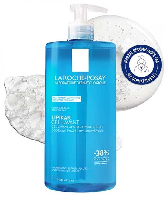 Douchegel La Roche Posay LIPIKAR 1 L — afbeelding 2
