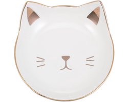 Keramische Kattenbakjes voor Kitten - Elegante Voer- en Drinkkommen met Glad Ontwerp en Duurzame Afwerking